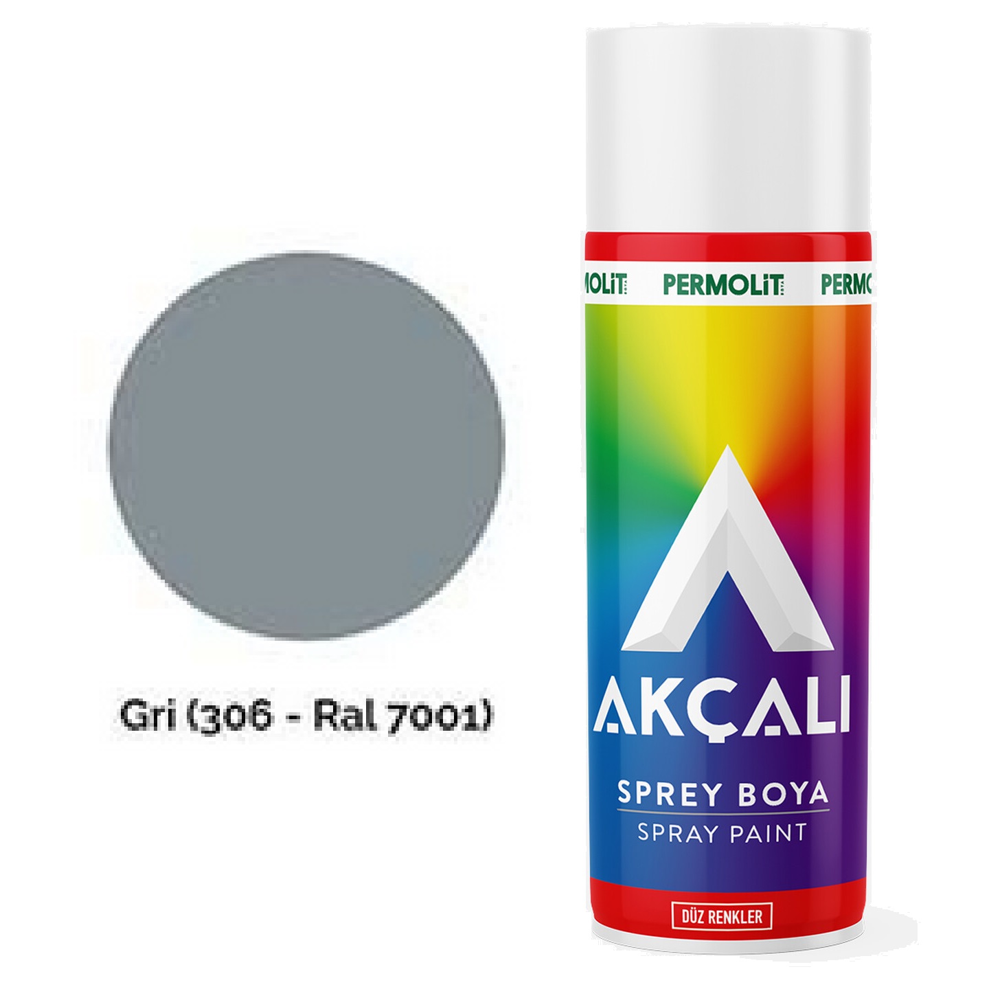 SPREY BOYA GRI AKCALI 306